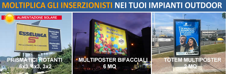 impianti rotor pubblicità esterna