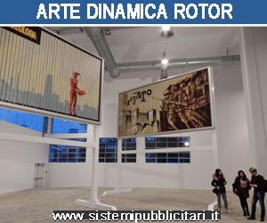 pannellirotor per gallerie di arte dinamica