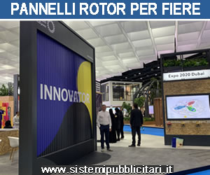 rotor pannelli trifacciali per fiere