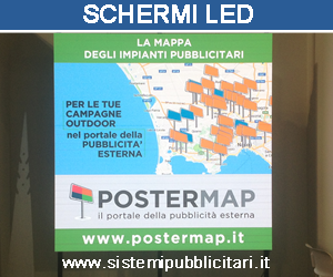 schermo diditale portale della pubblicità esterna