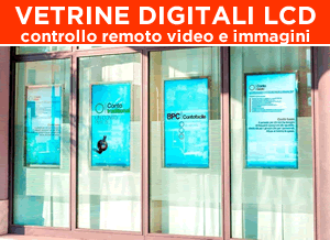 DISPALY PER VETINE DIGITALI