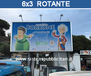6x3 affissioni outdoor trivision