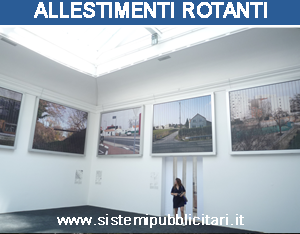 ALLESTMENTI ROTANTI PER MOSTRA ARCHITETTURA A VENEZIA